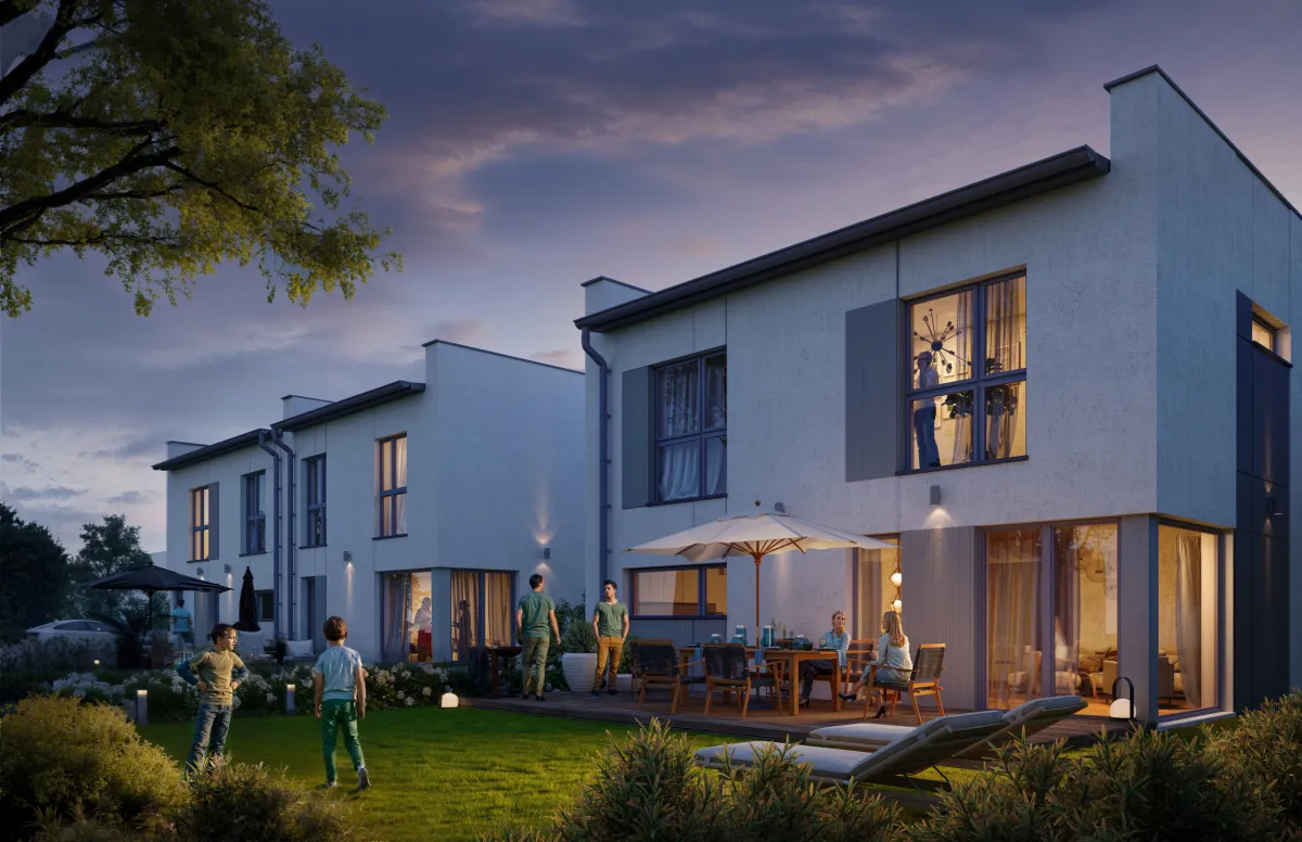 Dlaczego domy bliźniacze są idealne dla rodzin? Przestrzeń i funkcjonalność w jednym